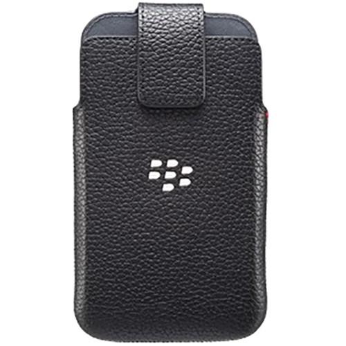 BlackBerry Classic Leather Swivel Holster (Black) ACC-60088-001