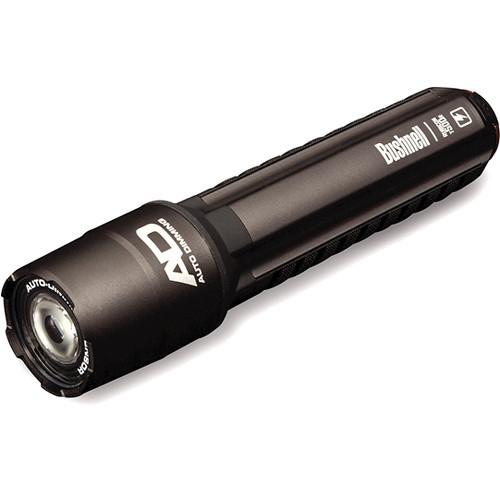 Bushnell RUBICON T500R Rechargeable Flashlight (Gray) 10R500