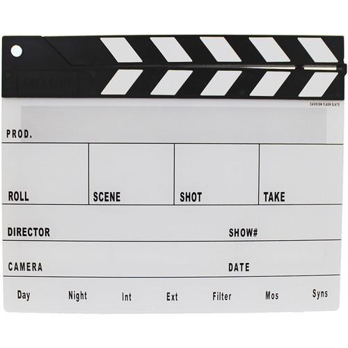 Cavision Next-Generation Black & White Clapper Slate and, Cavision, Next-Generation, Black, White, Clapper, Slate,