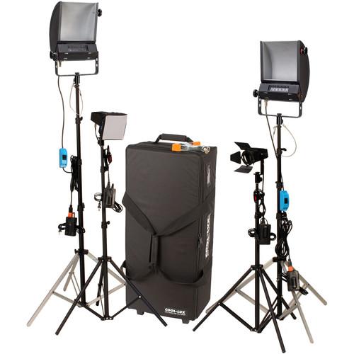 Cool-Lux LK2341 Hollywood Combo Studio Interview Kit 945267, Cool-Lux, LK2341, Hollywood, Combo, Studio, Interview, Kit, 945267,