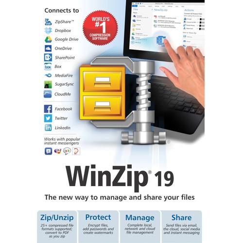 Corel  WinZip 19 Standard (Download) ESDWZ19STDML