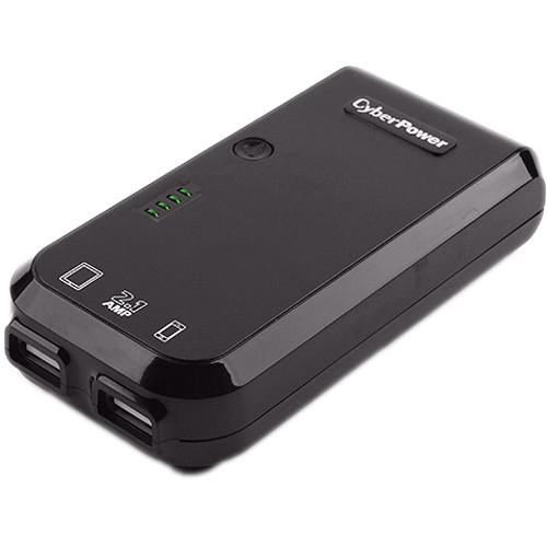 CyberPower 5200 mAh External Battery Pack USB Charger CPBC5200AC, CyberPower, 5200, mAh, External, Battery, Pack, USB, Charger, CPBC5200AC