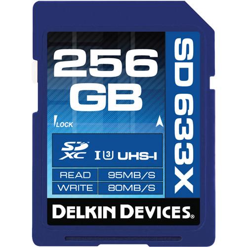 Delkin Devices 256GB Elite UHS-I SDXC Memory Card DDSD633256GB-A