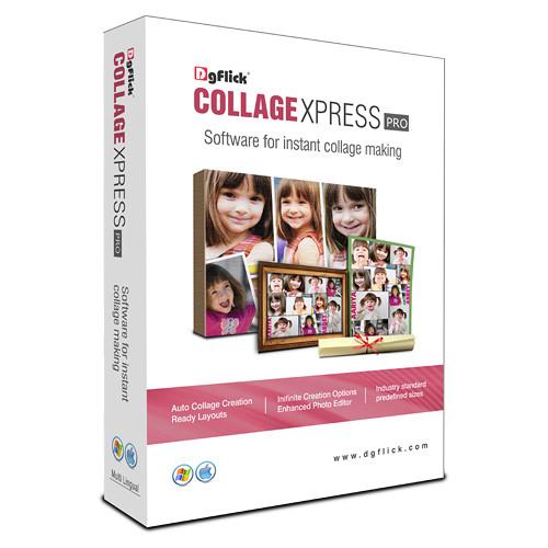 DgFlick  Collage Xpress (Boxed, PRO Edition) CP, DgFlick, Collage, Xpress, Boxed, PRO, Edition, CP, Video