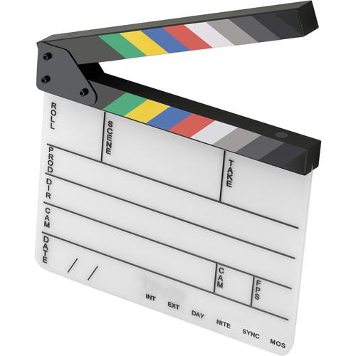 Elvid 9-Section Acrylic Production Slate with Color PS-911-C