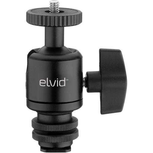 Elvid Heavy Duty Camera Shoe Mount Adapter with Ball SHOE-HD