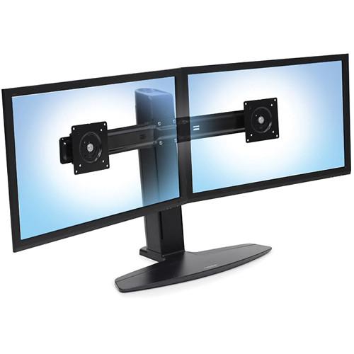 Ergotron Neo-Flex Dual LCD Lift Stand (Black) 33-396-085, Ergotron, Neo-Flex, Dual, LCD, Lift, Stand, Black, 33-396-085,