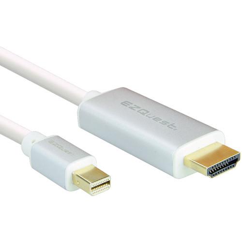 EZQuest Alu Mini DisplayPort to HDMI Cable (6') X40094, EZQuest, Alu, Mini, DisplayPort, to, HDMI, Cable, 6', X40094,