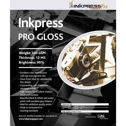 Inkpress Media  Pro Glossy Paper PG851120