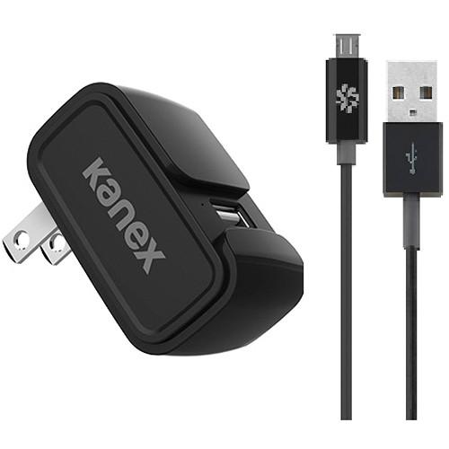 Kanex MiColor USB 2.4A Wall Charger (Black) KWCU24V2BKKTMU1