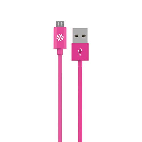 Kanex micro USB Charge and Sync Cable (Pink, 4') KMUSB4FPK, Kanex, micro, USB, Charge, Sync, Cable, Pink, 4', KMUSB4FPK,