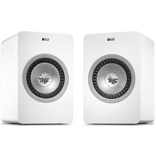 KEF X300A Wireless Powered 2-Way Digital Hi-Fi Speakers X300AWW