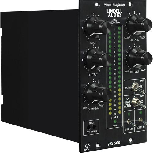 Lindell Audio 77X-500 500 Series Stereo Compressor 77X, Lindell, Audio, 77X-500, 500, Series, Stereo, Compressor, 77X,