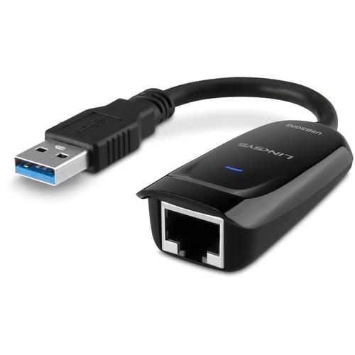 Linksys  USB 3.0 Gigabit Ethernet Adapter USB3GIG, Linksys, USB, 3.0, Gigabit, Ethernet, Adapter, USB3GIG, Video