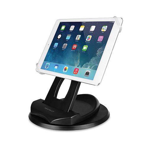 Macally SPINGRIP 2-in-1 Swivel Desk Stand and Hand SPINGRIP