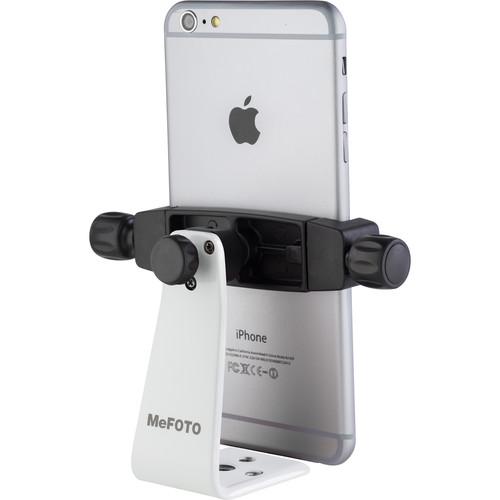 MeFOTO SideKick360 Plus Smartphone Tripod Adapter (White), MeFOTO, SideKick360, Plus, Smartphone, Tripod, Adapter, White,