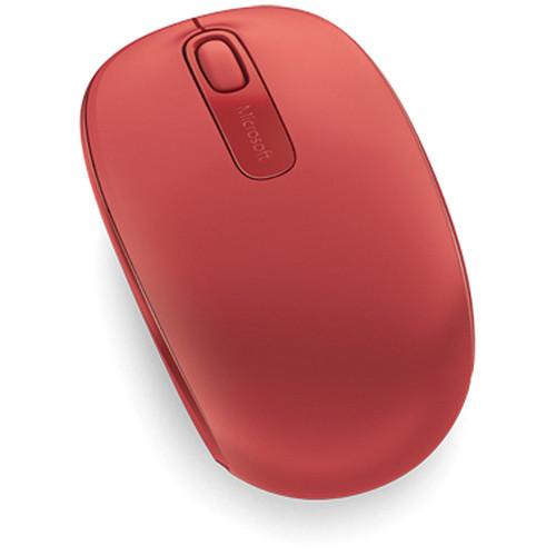 Microsoft Wireless Mouse 1850 (Flame Red) U7Z-00031, Microsoft, Wireless, Mouse, 1850, Flame, Red, U7Z-00031,