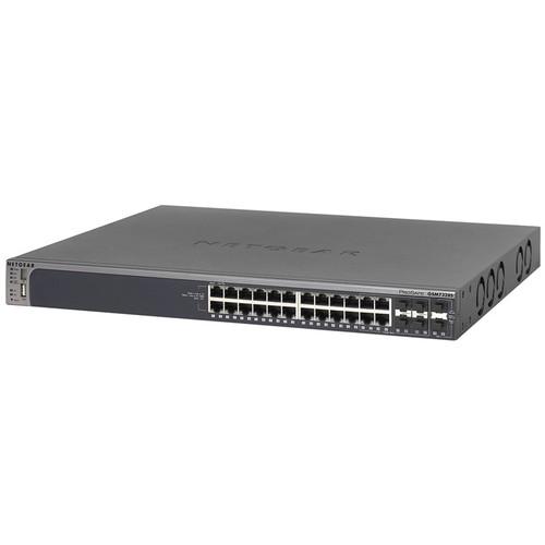 Netgear 24-Port Port Stackable Gigabit Layer-3 GSM7328S-200NES, Netgear, 24-Port, Port, Stackable, Gigabit, Layer-3, GSM7328S-200NES