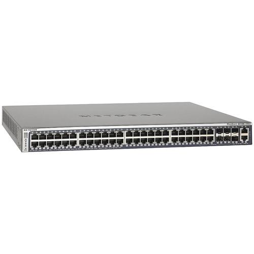 Netgear 48-Port Port Stackable Gigabit Layer-2  GSM7252S-100NES, Netgear, 48-Port, Port, Stackable, Gigabit, Layer-2, GSM7252S-100NES