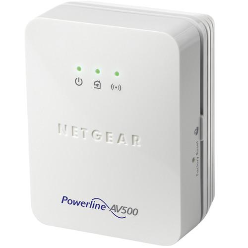 Netgear 500 Mb/s Powerline and 300 Mb/s Wi-Fi XWNB5201-100PAS, Netgear, 500, Mb/s, Powerline, 300, Mb/s, Wi-Fi, XWNB5201-100PAS