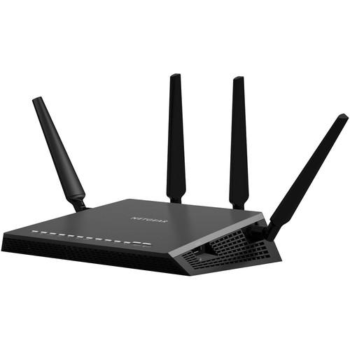Netgear AC2350 Nighthawk X4 Smart Wi-Fi Router R7500-100NAS, Netgear, AC2350, Nighthawk, X4, Smart, Wi-Fi, Router, R7500-100NAS,
