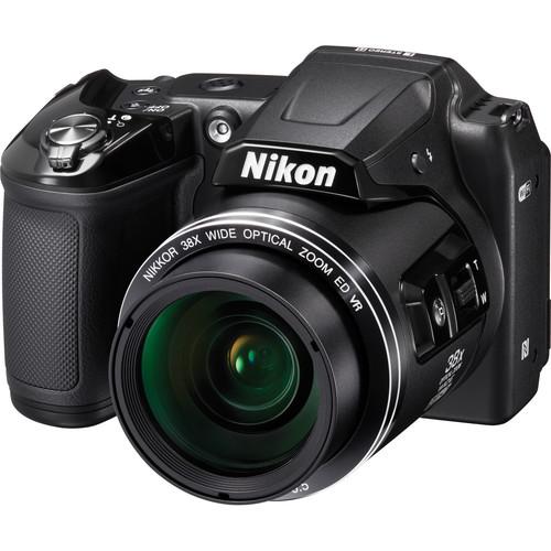 Nikon COOLPIX L840 Digital Camera Deluxe Kit (Black)