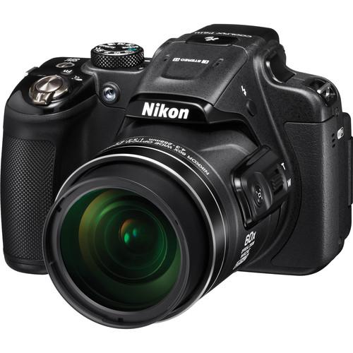 Nikon COOLPIX P610 Digital Camera Deluxe Kit (Black)