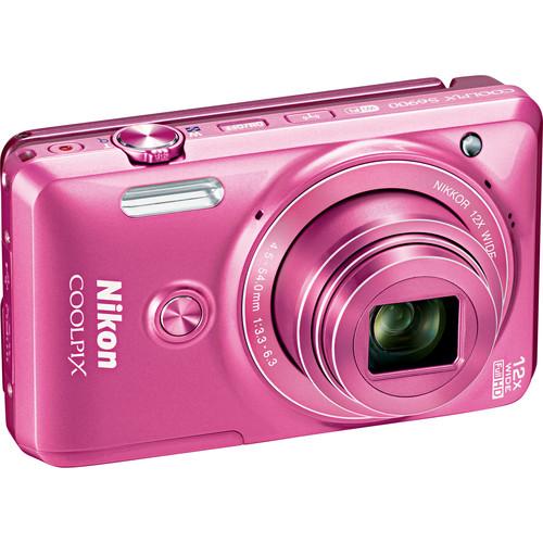 Nikon COOLPIX S6900 Digital Camera Basic Kit (Pink), Nikon, COOLPIX, S6900, Digital, Camera, Basic, Kit, Pink,