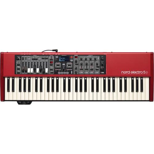 Nord Electro 5D - 61-Key Semi-Weighted Waterfall NELECTRO5D-61, Nord, Electro, 5D, 61-Key, Semi-Weighted, Waterfall, NELECTRO5D-61