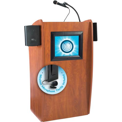 Oklahoma Sound 612-S Vision Floor Lectern with LCD 612-S/LWM-6, Oklahoma, Sound, 612-S, Vision, Floor, Lectern, with, LCD, 612-S/LWM-6