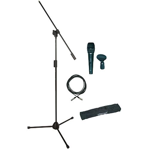 QuikLok A302BK Microphone Kit with Mic Stand/Mic A-302PACK-2