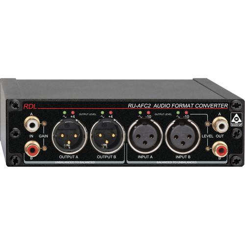 RDL RU-AFC2 - Stereo Audio Format Converter RU-AFC2, RDL, RU-AFC2, Stereo, Audio, Format, Converter, RU-AFC2,