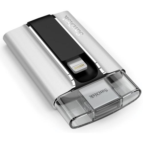 SanDisk iXpand Flash Drive for iPhone and iPad SDIX-064G-A57, SanDisk, iXpand, Flash, Drive, iPhone, iPad, SDIX-064G-A57,