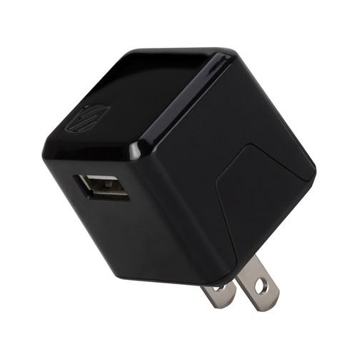 Scosche superCUBE flip 12 Watt USB Wall Charger (Black) USBH121