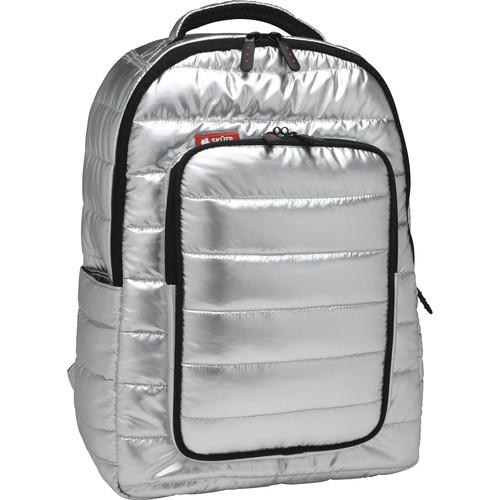 Skutr backpack   tablet Bag (Silver, Puffy) BP3 -SL