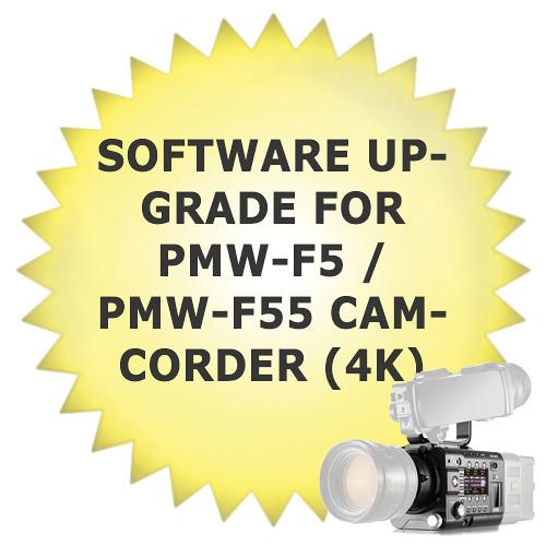 Sony Software Upgrade for PMW-F5 / PMW-F55 Camcorder CBK-Z55FX