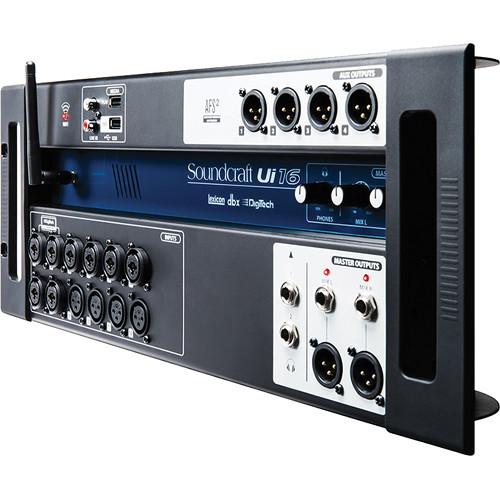 Soundcraft Ui16 16-Input Remote-Controlled Digital Mixer 5056219, Soundcraft, Ui16, 16-Input, Remote-Controlled, Digital, Mixer, 5056219