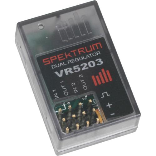 Spektrum  VR5203 Dual Output Regulator SPMVR5203, Spektrum, VR5203, Dual, Output, Regulator, SPMVR5203, Video