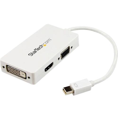 StarTech Travel A/V Adapter: 3in1 Mini DisplayPort MDP2VGDVHDW, StarTech, Travel, A/V, Adapter:, 3in1, Mini, DisplayPort, MDP2VGDVHDW