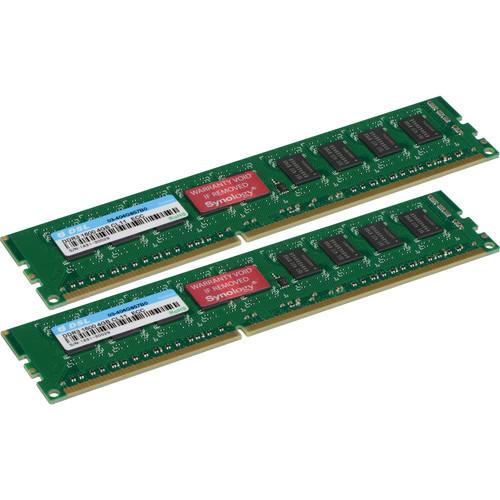 Synology 4GB (2 x 2GB) 240-Pin DIMM DDR3 ECC RAM-4G-ECC-X2