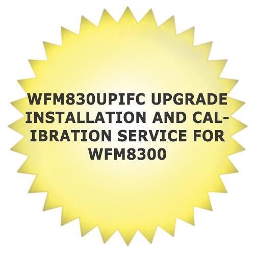 Tektronix WFM830UPIFC Service Installation and WFM830UPIFC