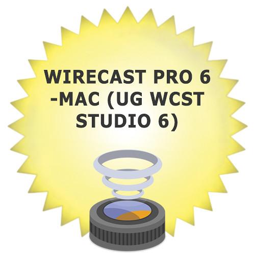 Telestream Wirecast Pro 6 Upgrade from WC6PRO-M-UPG6-STU