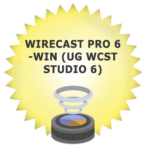 Telestream Wirecast Pro 6 Upgrade from WC6PRO-W-UPG6-STU