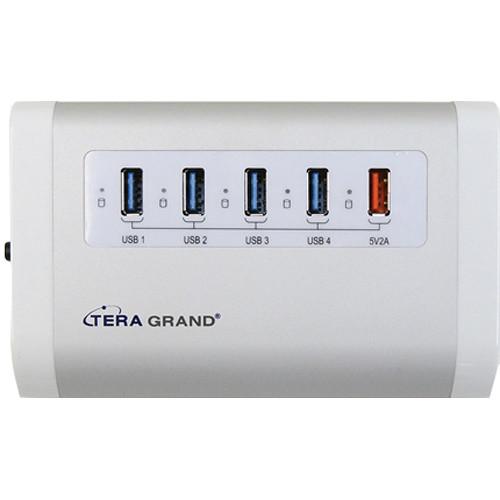 Tera Grand 4-Port USB 3.0 Hub with Charging Port USB3-4PHUB-WCP, Tera, Grand, 4-Port, USB, 3.0, Hub, with, Charging, Port, USB3-4PHUB-WCP