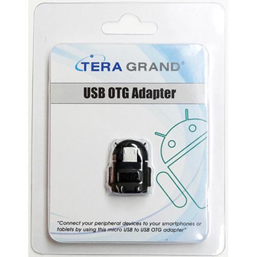Tera Grand Micro-USB to USB On-The-Go Adapter OTG-TE181-BK