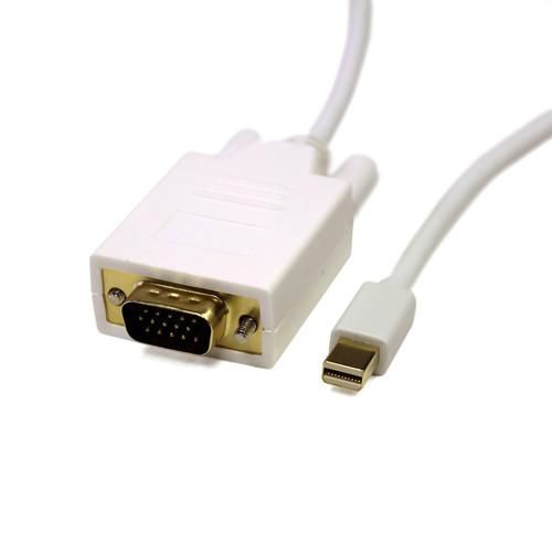 Tera Grand Mini DisplayPort Male to VGA Male Cable MDP-VGA-03