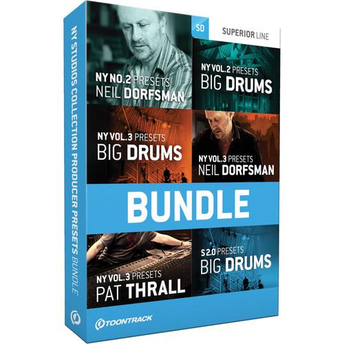 Toontrack N.Y. Studios Collection Producer Presets TT054SN
