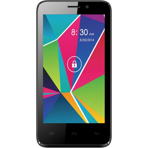 Unnecto Quattro X 4GB Smartphone (Unlocked, Black) QUAX2USOMBLK
