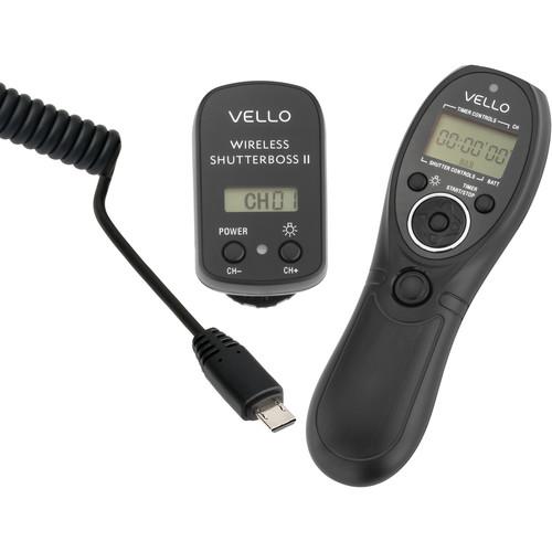 Vello Vello Wireless ShutterBoss II Remote Switch RCW-II-S1K, Vello, Vello, Wireless, ShutterBoss, II, Remote, Switch, RCW-II-S1K,