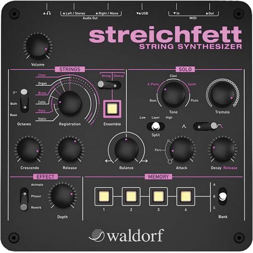 Waldorf Streichfett - String Synthesizer WDF-STR-1, Waldorf, Streichfett, String, Synthesizer, WDF-STR-1,